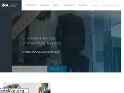 Sites similar to institutionalpropertyadvisors.com