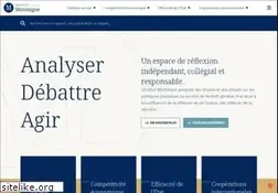 Sites similar to institutmontaigne.org
