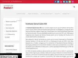 Sites similar to instituto-social-leonxiii.org