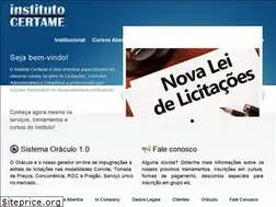 Sites similar to institutocertame.com.br