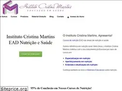 Sites similar to institutocristinamartins.com.br