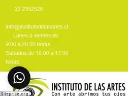 Sites similar to institutodelasartesdechile.cl