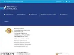 Sites similar to institutodemocracia.gob.ec