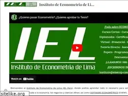 Sites similar to institutoeconometria.com