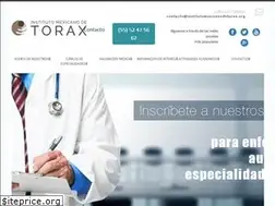 Sites similar to institutomexicanodetorax.org