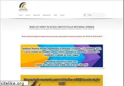 Sites similar to institutulnotarial.ro