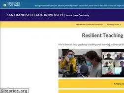 Sites similar to instructionalcontinuity.sfsu.edu