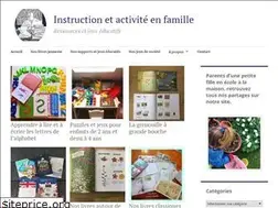 Sites similar to instructionetactiviteenfamille.com