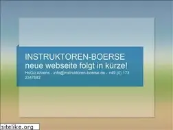 Sites similar to instruktoren-boerse.de