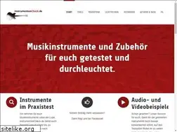 Sites similar to instrumentencheck.de
