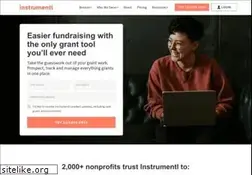 Sites similar to instrumentl.com