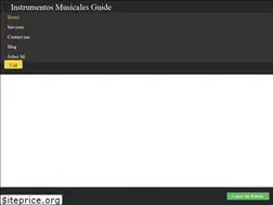 Sites similar to instrumentos-musicales-guide.sitey.me