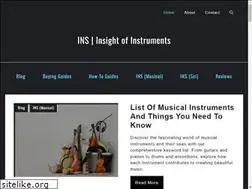 Sites similar to instrumentsinsight.com