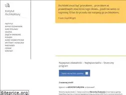 Sites similar to instytut-architektury.pl