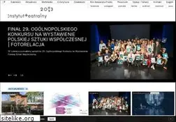 Sites similar to instytut-teatralny.pl