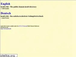 Sites similar to insult.wiki