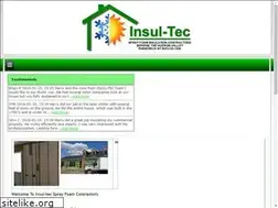 Sites similar to insultecfoam.com