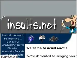 Sites similar to insults.net