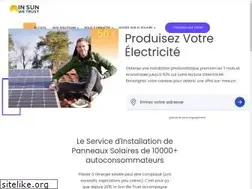 Sites similar to insunwetrust.solar