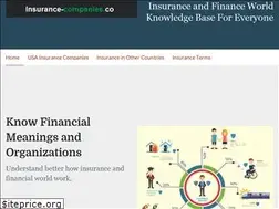 Sites similar to insurance-companies.co