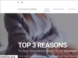 Sites similar to insurance-leads.com
