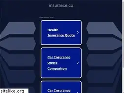 Sites similar to insurance.co