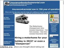Sites similar to insurance4motorhomerental.com