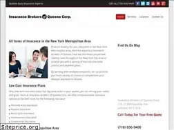 Sites similar to insurancebrokersqueens.com