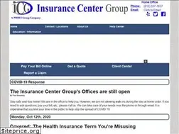 Sites similar to insurancecentergroup.com