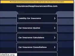 Sites similar to insurancecheapinsuranceonline.com