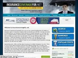 Sites similar to insurancecoveragefor.net