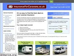 Sites similar to insuranceforcaravans.co.uk