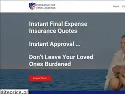 Sites similar to insuranceforfinalexpense.com
