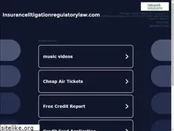 Sites similar to insurancelitigationregulatorylaw.com