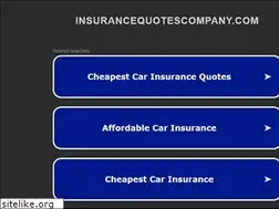 Sites similar to insurancequotescompany.com