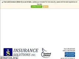 Sites similar to insurancesolutionsal.com