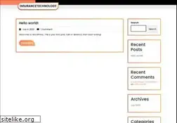 Sites similar to insurancetechnology.co