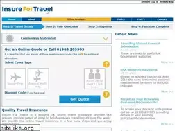 Sites similar to insurefortravel.co.uk