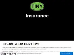Sites similar to insuremytinyhome.com