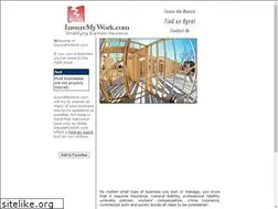 Sites similar to insuremywork.com