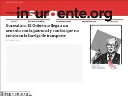 Sites similar to insurgente.org