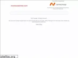 Sites similar to inswisswatches.com