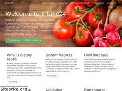 Sites similar to intake24.co.uk