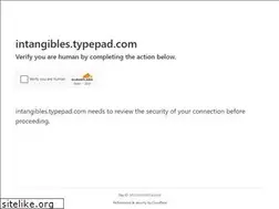 Sites similar to intangibles.typepad.com