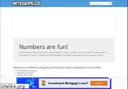 Sites similar to integers.co