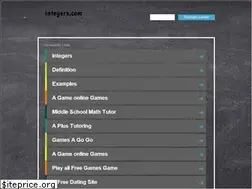 Sites similar to integers.com