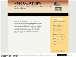 Sites similar to integral-review.org