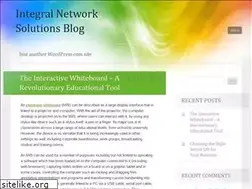 Sites similar to integralnetworks.wordpress.com