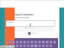Sites similar to integrals.wolfram.com