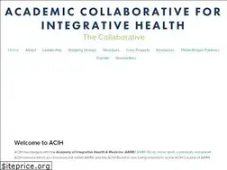 Sites similar to integrativehealth.org
